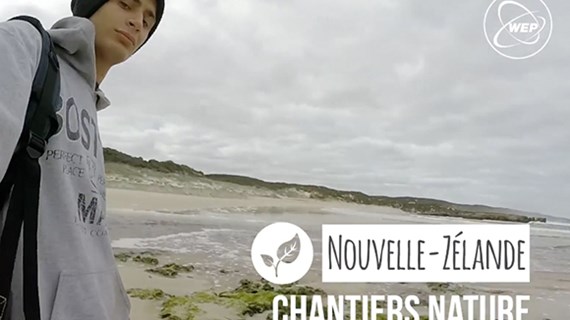 (vidéo) Chantiers nature en Nouvelle-Zélande  